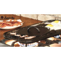 Double Sided Cast Iron Preseasoned Griddle Pan